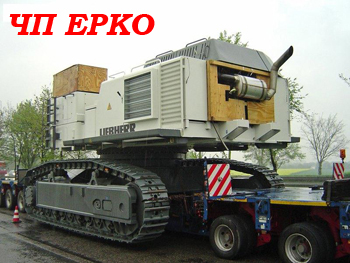 Перевозка крана - фото - Львов