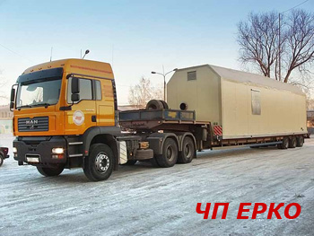 перевозка домика